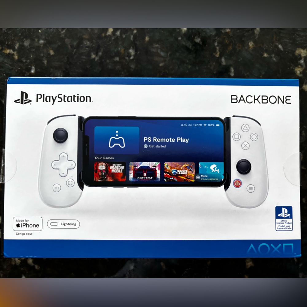Sony PlayStation Backbone Controller - White